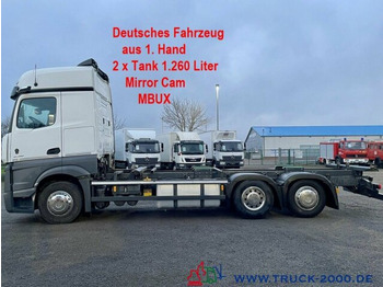 Mercedes-Benz Actros 2548 BDF Big Space 2xTank Retarder 1.Hand - Camion transport containere/ Swap body: Foto 1
