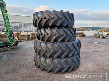  Set of Tyres and Rims to suit Valtra Tractor - Anvelopă