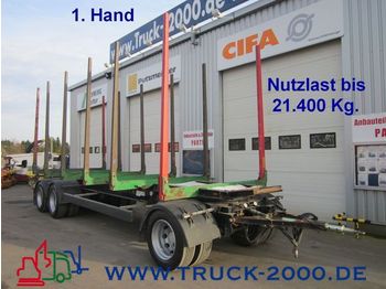 Remorcă forestieră DOLL A 135 3Achs Holz Anhänger 21.5t. Nutzlast*1.Hand: Foto 1