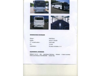 PONTICELLI LR210 P SCOLER - Autobuz