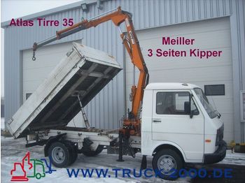 VW LT 55 3 Seiten Kipper+AtlasTirre35 faltbar 2,7t. - Camion basculantă