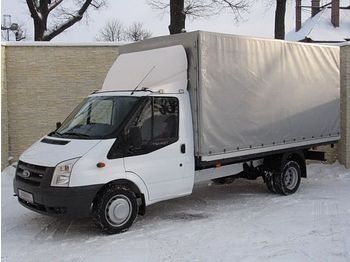 FORD TRANSIT 100T350 2.4 TDCI SKRZYNIA PLANDEKA KLIMA
 - Camion cu prelată