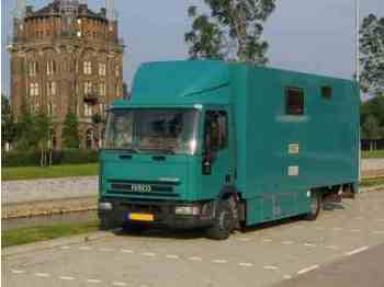 Iveco 75 E 14 Wohnwagen Camper cross race - Camion furgon