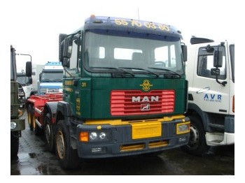 MAN 32.414 8x4 - Camion transport containere/ Swap body