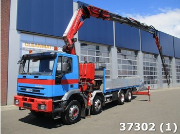 Camion Iveco MP340E42H 8x4 Fassi 41 ton/meter (Bj. 2003) + Jib: Foto 1
