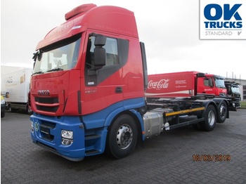 Camion transport containere/ Swap body Iveco Stralis AS260S46Y/FPCM: Foto 1