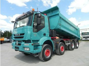 Camion basculantă Iveco TRACKER AD340T45 4 Achs Muldenkipper Intarder: Foto 1