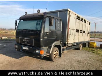 Camion transport animale pentru transport de animale MAN 8.224 mit Enstock Alu: Foto 1