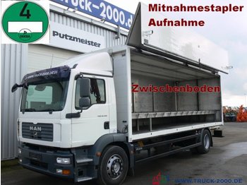 Camion furgon MAN TGM 18.330 elek. Schwenkwand Stapleraufnahme AHK: Foto 1