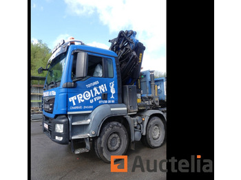 MAN TGS - Camion transport containere/ Swap body: Foto 4