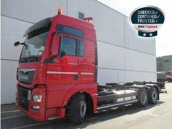 Camion transport containere/ Swap body MAN TGX 26.440 6X2-2 LL: Foto 1