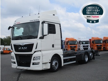 Camion transport containere/ Swap body MAN TGX 26.480 6X2-2 LL: Foto 1