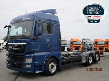 Camion transport containere/ Swap body MAN TGX 26.480 6X2-4 LL: Foto 1