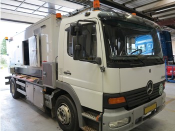 Camion furgon pentru transport de utilaje grele MERCEDES-BENZ Atego 1323 330KVA Scania V8/Asea - Removable: Foto 1