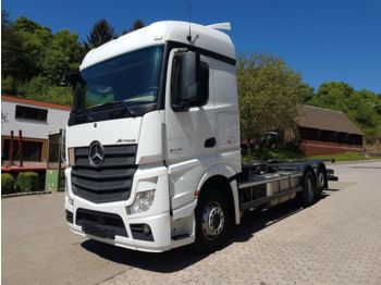 Camion transport containere/ Swap body Mercedes-Benz 2545 LL BDF 6x2,Euro6,StreamSpace,1 Hand!!: Foto 1