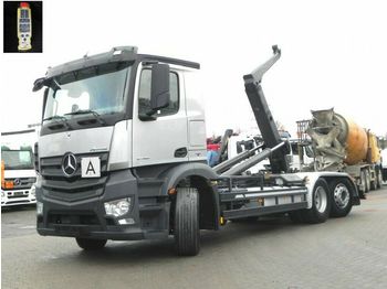 Camion cu cârlig Mercedes-Benz Antos 2745 6x2 Abrollkipper Meiller, Lift/Lenk: Foto 1