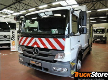 Camion platformă Mercedes-Benz Atego 1216 L S-Fahrerhaus ABS Klima 4x2 Euro5: Foto 1