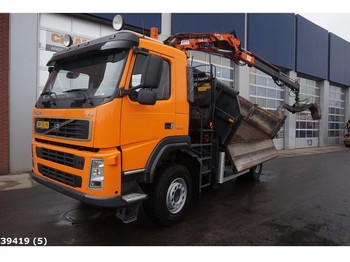 Camion basculantă Volvo FM 9.300 4x4 Atlas 12 ton/meter laadkraan: Foto 1