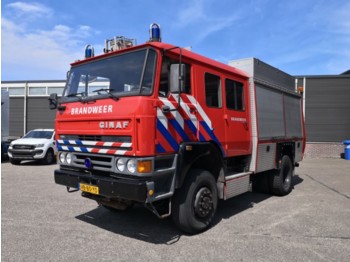 Ginaf 4x4 FireTruck - Double Cabin - Rosenbauer Pump - Hoses - 2800L Tank - Incl Equipment - 05/2019 APK - Autospeciala de stins incendii