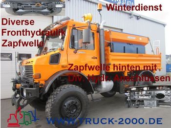 UNIMOG U 2150 Winterdienst Div Zapfwellen + Hydraulik - Măturătoare stradală