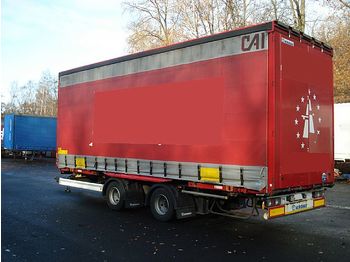 Remorcă transport containere/ Swap body Krone ZZW 18 Jumbo Volumen 7,82 Code EN 12642 XL: Foto 1