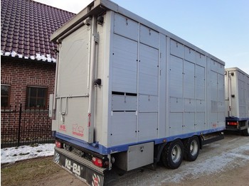 Tandem KABA Doppelstock Vollalu  - Remorcă furgon