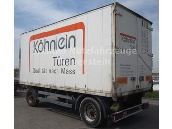 Wackenhut 12 to 2-Achs Anhänger Koffer+Portaltüren  - Remorcă furgon