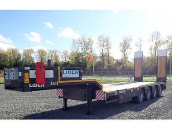 Lider LD07 80 Ton 4-axle lowbed - Remorcă transport agabaritic