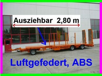 Müller-Mitteltal 3 Achs Tieflader  Anhänger 2,80 m ausziehbar - Remorcă transport agabaritic