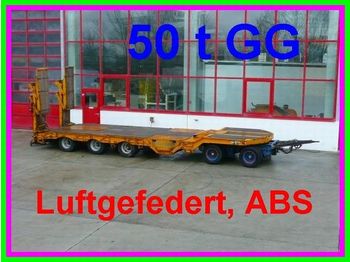 Müller-Mitteltal 5 Achs Tieflader  Anhänger Luftgefedert, ABS, gelenkt - Remorcă transport agabaritic