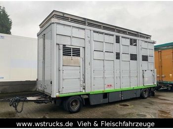 KABA 3 Stock  Hubdach Vollalu 7,30m  - Remorcă transport animale