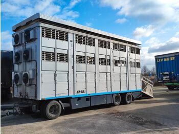 KABA  3 Stock ausfahrbares Dach  - Remorcă transport animale