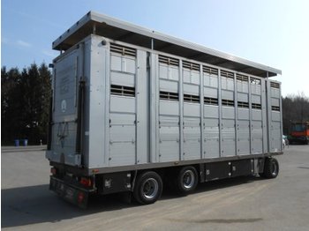 MENKE - 3-Stock Hubdach  - Remorcă transport animale