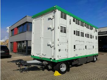Pezzaioli Menke-Janzen / 3 Stock / Hubdach  - Remorcă transport animale