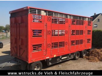 Pezzaioli RBA 32  3 Stock , Hubdach  - Remorcă transport animale