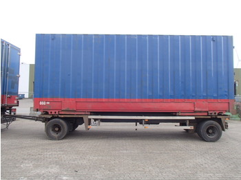 DRACO ACS 220 - Remorcă transport containere/ Swap body