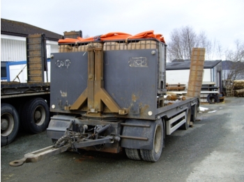 Dapa Dapa P30s Slepvogn - Remorcă transport containere/ Swap body
