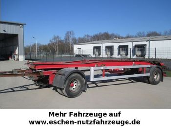 HKM G18 SZL, Schlitten, Luft, BPW  - Remorcă transport containere/ Swap body