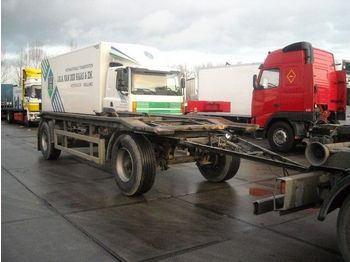  Hufferman containeraningwagen bladgeveerd - Remorcă transport containere/ Swap body