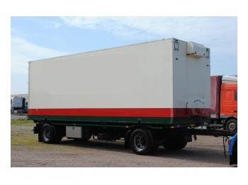 Jumbo 2 AXLE TRAILER WITH CLOSED BOX - Remorcă transport containere/ Swap body
