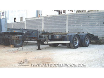 LECI TRAILER 2 ZS container chassis trailer - Remorcă transport containere/ Swap body