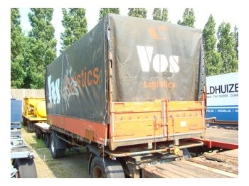 Pacton CHASSIS WISSELBARE OPBOUW 20FT 2-AS - Remorcă transport containere/ Swap body
