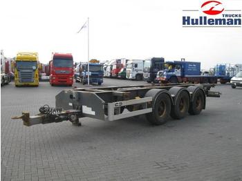 Van Hool 3K1017 3 ACHSE BPW  - Remorcă transport containere/ Swap body