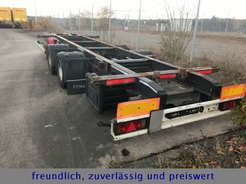 Remorcă transport containere/ Swap body Schmitz Cargobull GOTHA ZWF 18 * BDF * TANDEM * SAF-ACHSEN *: Foto 1