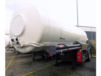 Semiremorcă cisternă pentru transport de gazelor BURG CO2, Carbon dioxide, gas, uglekislota: Foto 1
