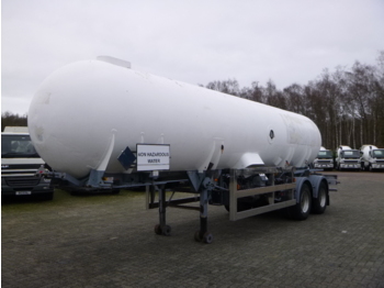 Semiremorcă cisternă pentru transport de gazelor Butterfield / Hands Gas tank steel 28.8 m3 / 1 comp: Foto 1