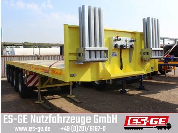 Semiremorcă platformă ES-GE 4-Achs-Ballastauflieger: Foto 1