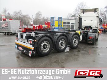 Semiremorcă transport containere/ Swap body Krone 3-Achs-Containerchassis 20ft: Foto 1
