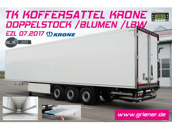Krone SD 27/DOPPELSTOCK /BLUMEN LBW 2000 kg SLXi 300  - Semiremorcă frigider: Foto 1