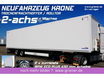 Semiremorcă furgon nou Krone SZK 18/eLB4 LI / ROLLTOR / LIFTACHSE /ZURRLEISTE: Foto 1
